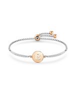 Bransoletka Nomination Italy Milleluci litera "B" rosegold 028007/002