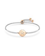 Bransoletka Nomination Italy Milleluci litera "R" rosegold 028007/018