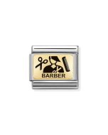 Nomination Composable Gold 18K Barber / Fryzjer 030166/13