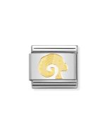 Nomination Composable Gold 18K znak zodiaku Baran 030104/01