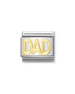 Nomination Composable Gold 18K Dad (Tata) 030107/11