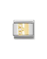 Nomination Composable Gold 18K litera H 030301/08