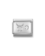 Composable Silver Znak Zodiaku Byk 330302/02