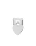 Composable Silver Charms serce 331801/02