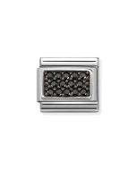 Composable Silver Pave z czarnymi cyrkoniami 330324/10