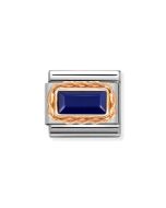 Composable Rose Gold 9K Lapis lazuli 430512/09