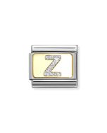 Nomination Composable Gold 18K brokatowa  litera "Z" 030291/26