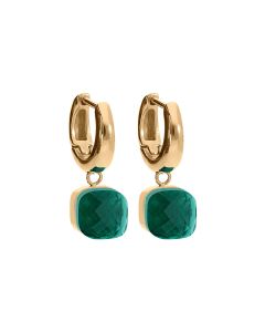 Kolczyki QUDO Emerald 107001/20-4507