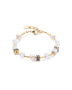 Bransoletka Coeur de Lion GeoCUBE® Iconic Pearl Mix 4081/30-1416