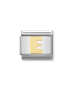 Nomination Composable Gold 18K litera E 030101/05