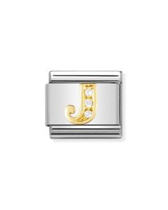 Nomination Composable Gold 18K litera J 030301/10