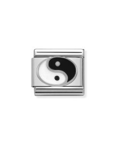 Composable Silver Ying Yang 330202/14