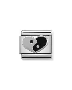 Composable Silver Serce Yin Yang 330202/20