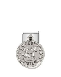 Composable Silver Charms Najlepsza siostra 331804/14