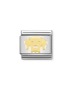 Nomination Composable Gold 18K Pies Labrador 030162/57