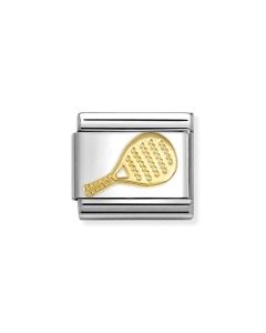 Nomination Composable Gold 18K Rakieta do gry w padla 030106/26